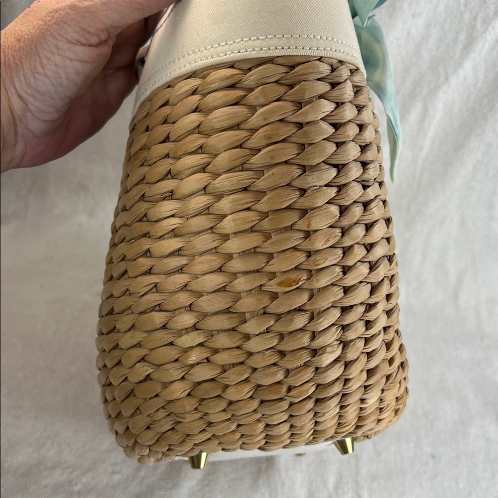 Coach 2006 vintage legacy straw basket bag - Picture 8 of 12